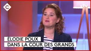 Élodie Poux dans C à vous la suite